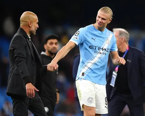 Erling Haaland Joins Exclusive UCL 50-Goal Group, Praised by Pep as CR7 and Messi's Equal