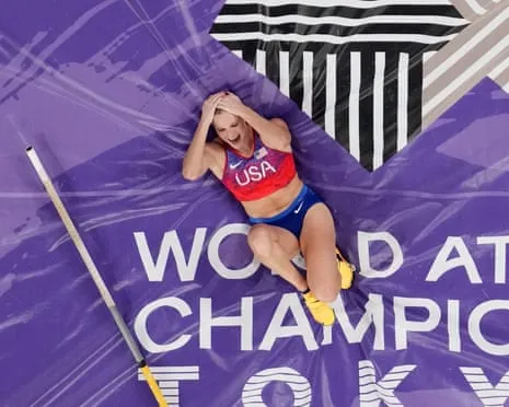 Katie Moon claims third straight world vaulting gold in dramatic Tokyo final