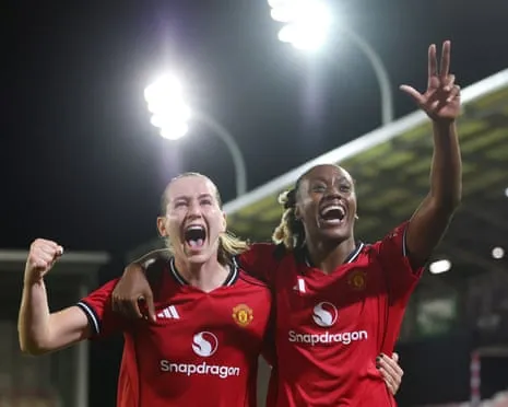 E. Terland Treble Propels Manchester United Into The Champions League Main Draw