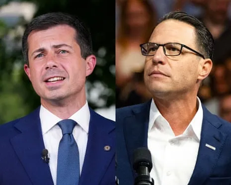 Governor Josh Shapiro and Pete Buttigieg React to Revelations from Kamala Harris’s Publication