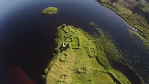 Long-Lost Regal Castle Uncovered on Islay Location